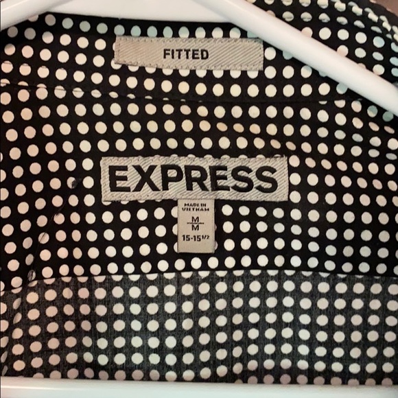Express Men’s Fitted Dress Shirt - Picture 3 of 3